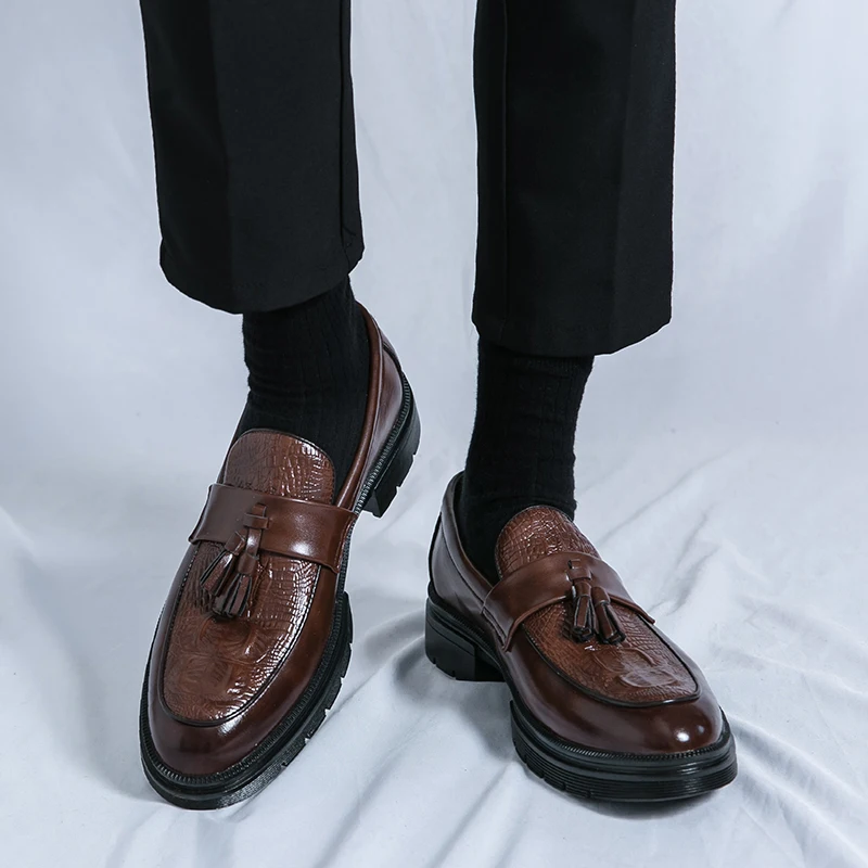 Men's Shoes Leather Men Fashio - Men'S Grooming Brands recension och pris